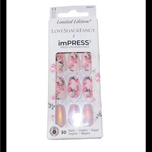 Kiss Impress Press-On Nails -Medium-LoveshackFancy-RosiePeachSky-Ltd  Edit . NEW